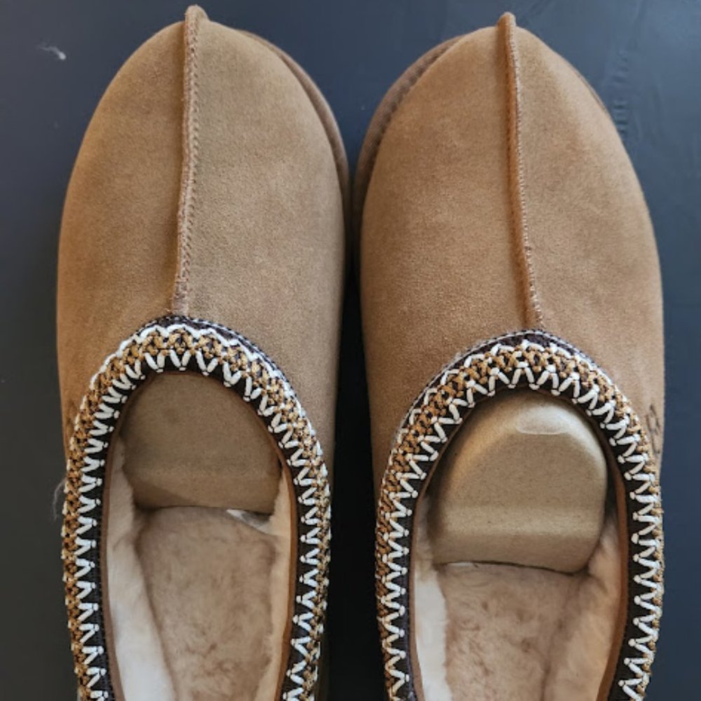 UGG Tasman Chestnut Indoor/Outdoor Slippers Women's Size 10 M - NIB!